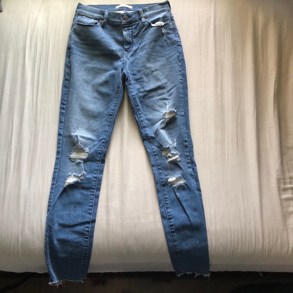 high rise jeggings